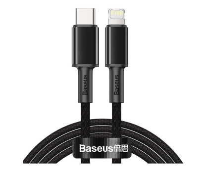 Kabel Baseus Kabel Lightning - USB-C PD 20W 480Mb/s 2m czarny
